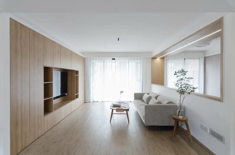 130㎡原木現(xiàn)代風(fēng)四室裝修，全屋原木風(fēng)裝飾住起來真舒服！